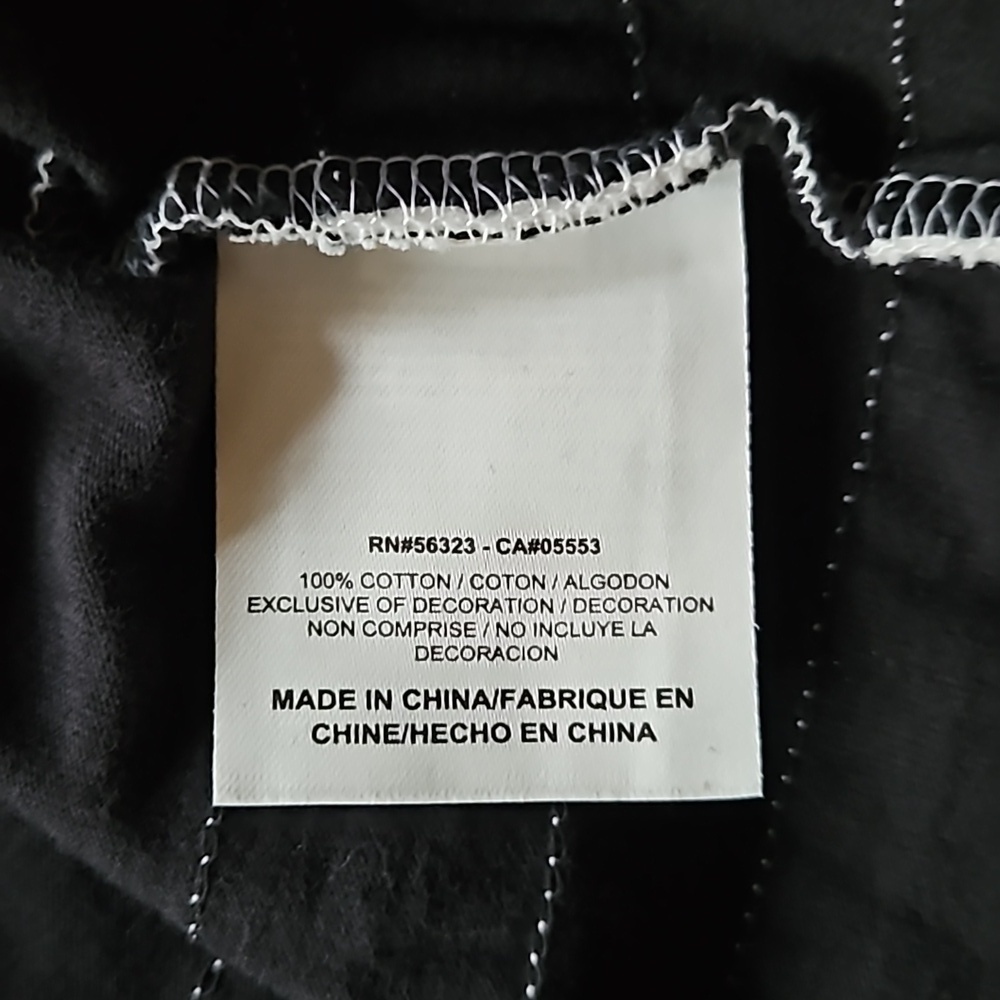 Nike Hockey Canada Black White Cotton Long Sleeve Tshirt Size XL - Picture 8 of 12